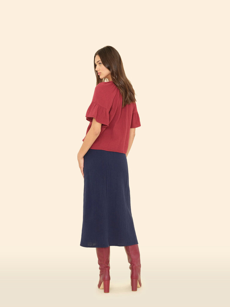 XIRENA BETTINA SKIRT IN NORTH STAR