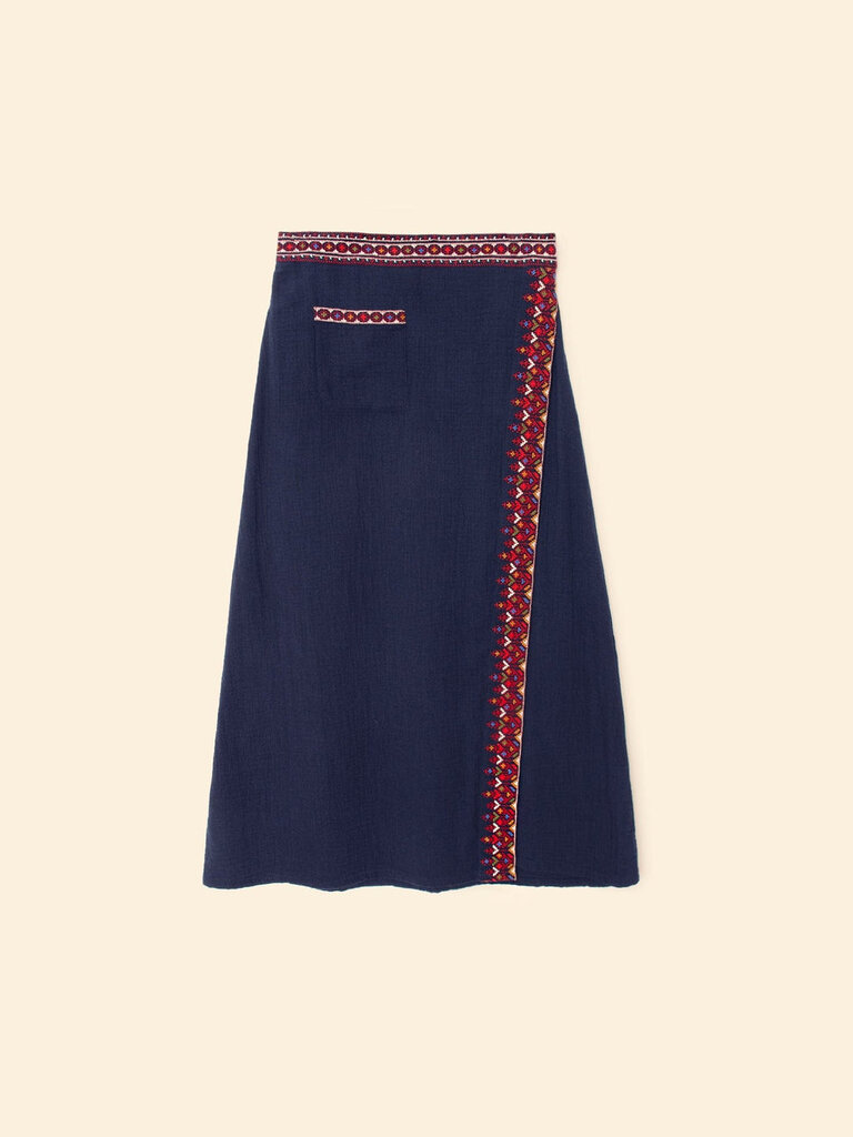 XIRENA BETTINA SKIRT IN NORTH STAR