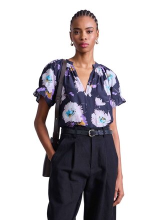 APIECE APART LO CAPO TOP IN SENNA FLORAL