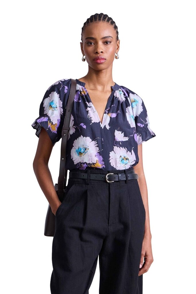 APIECE APART LO CAPO TOP IN SENNA FLORAL
