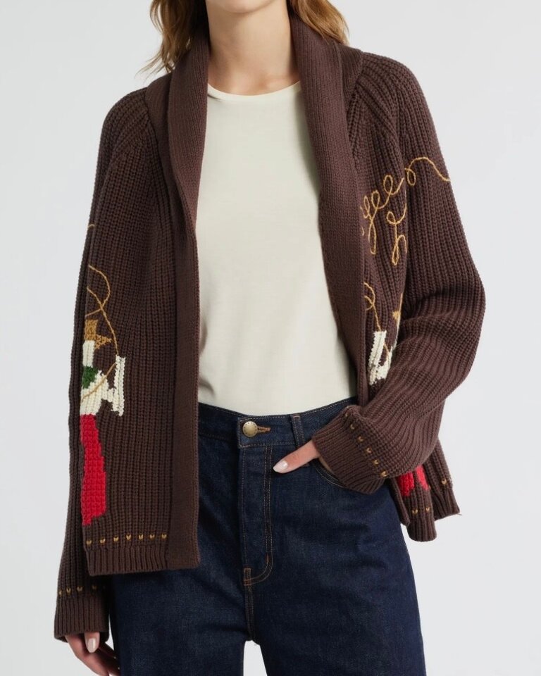 THE GREAT THE LASSO LODGE CARDIGAN
