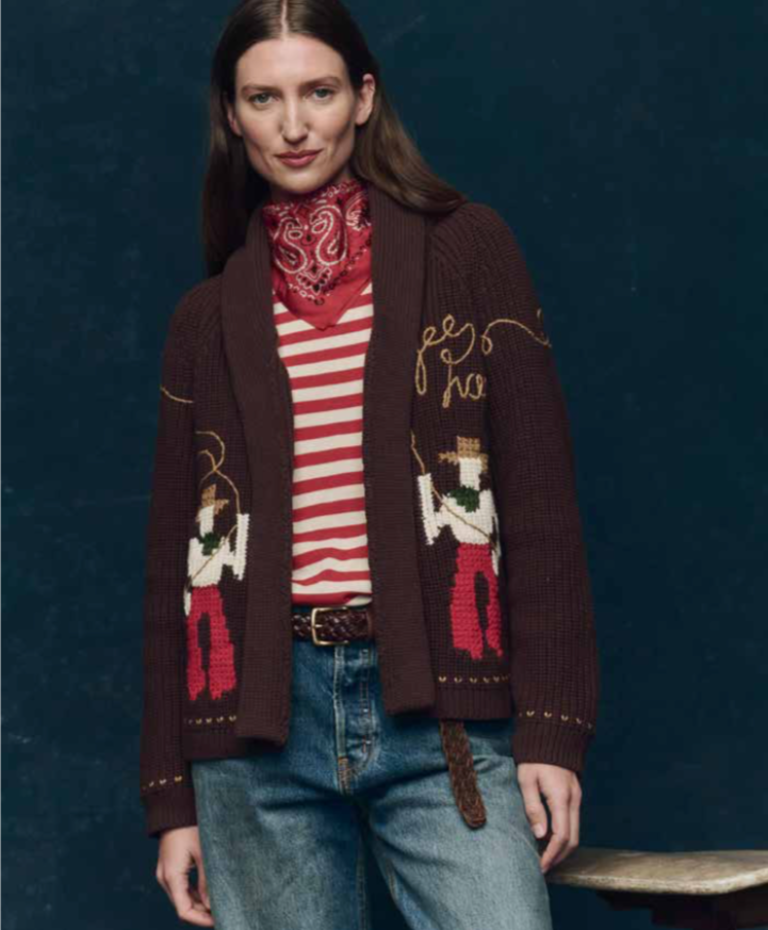 THE GREAT THE LASSO LODGE CARDIGAN