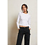 PERFECT WHITE TEE JAMIE COTTON LONG SLEEVE TEE IN WHITE