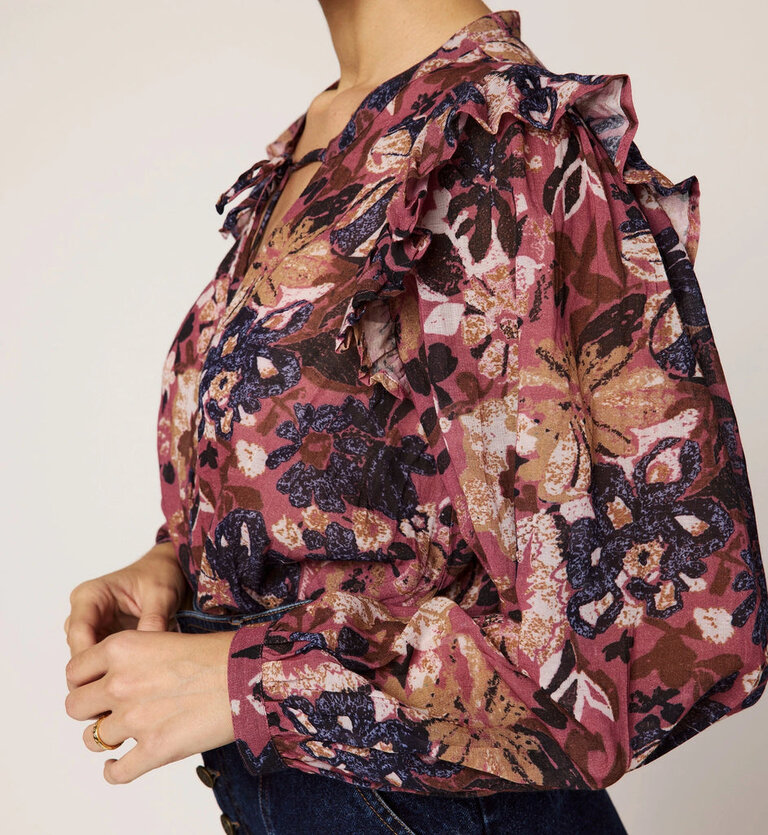 CLEOBELLA PRIYA BLOUSE IN BERGAMO