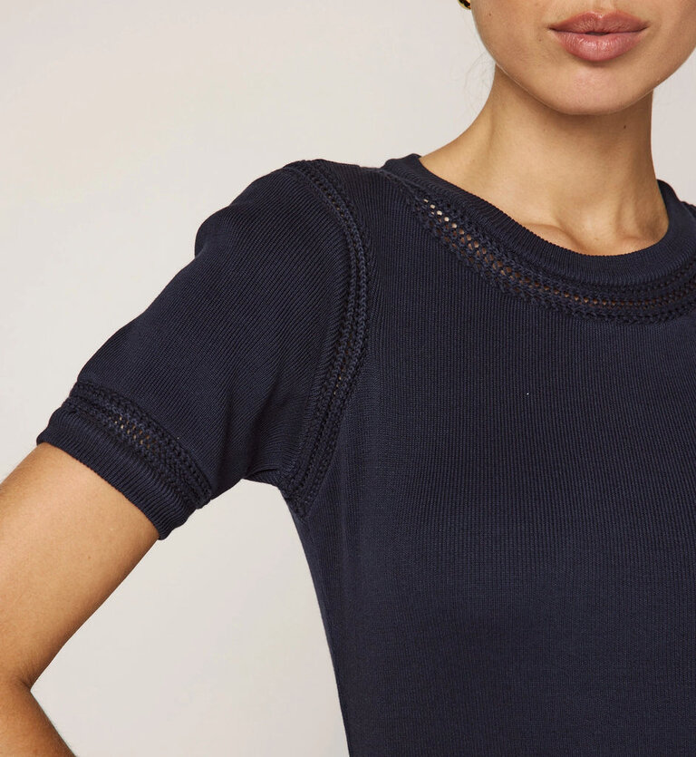 CLEOBELLA  MORISETTE MIDI DRESS IN MIDNIGHT BLUE