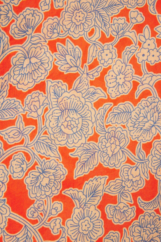 TROVATA CLARA BLOUSE IN VERMILLION VINE