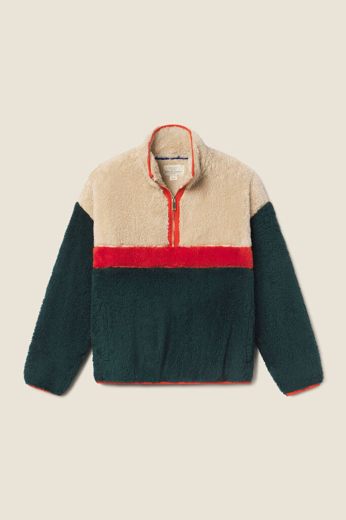 TROVATA TROVATA CASEY PULLOVER IN PONDEROSA FLEECE