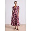 APIECE APART DIA MAXI DRESS IN ESSA FLORAL MERLOT