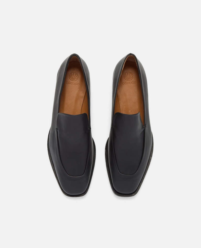 COCLICO JUSTINE LOAFER IN AJAX BLACK
