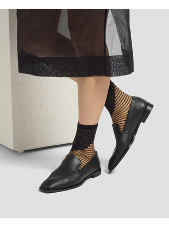 COCLICO JUSTINE LOAFER IN AJAX BLACK