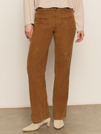 SANCTUARY CORDUROY MARINE PANT IN BRONZE