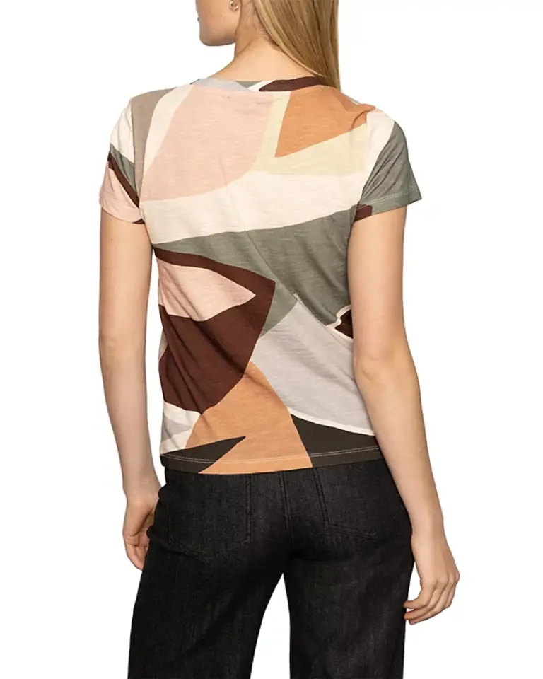 SANCTUARY PERFECT TEE IN FRENCH KITTY,  AURA