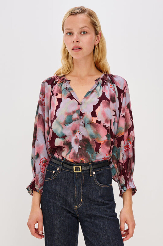 RAILS MARIAH TOP IN MAGENTA VERBENA
