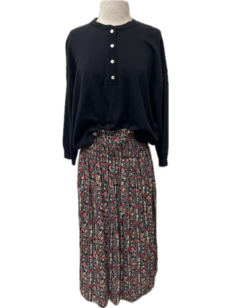 THE GREAT HENLEY SWEATER IN BLACK