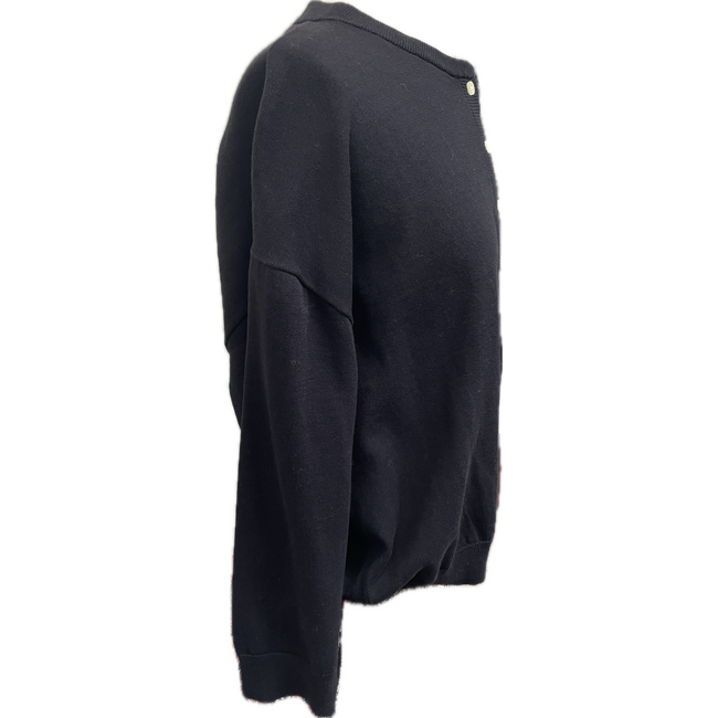 THE GREAT HENLEY SWEATER IN BLACK
