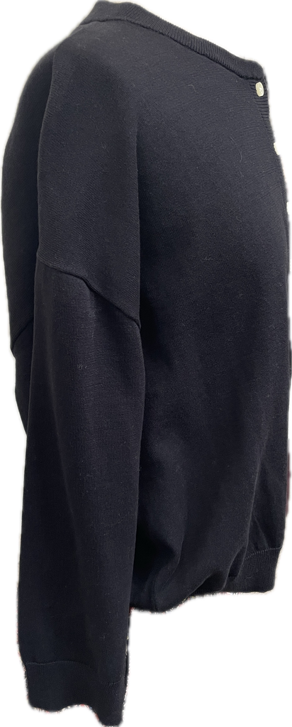 THE GREAT HENLEY SWEATER IN BLACK