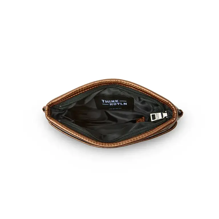 ROYLN BUM BAG/CROSSBODY PEARL CHESTNUT