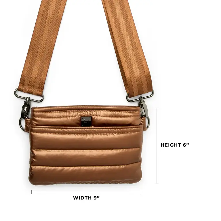 ROYLN BUM BAG/CROSSBODY PEARL CHESTNUT