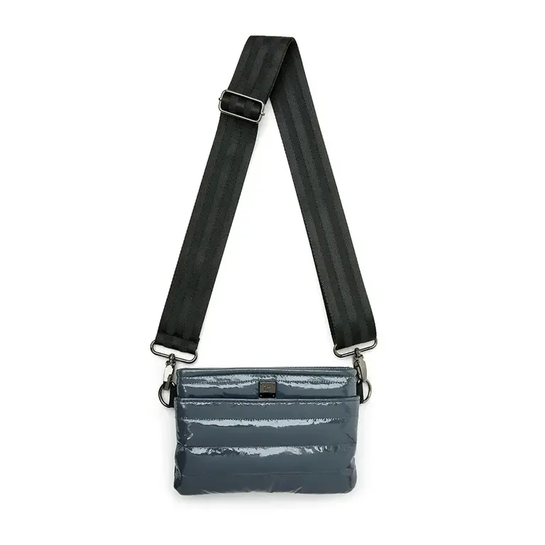 ROYLN BUM BAG/CROSSBODY CARBON PATENT