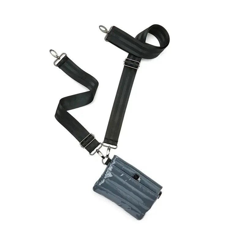 ROYLN BUM BAG/CROSSBODY CARBON PATENT