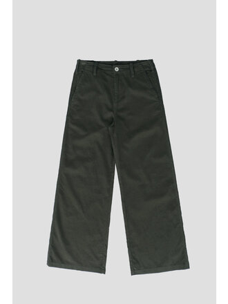 G1 WIDE LEG CORDUROY IN MATCHA