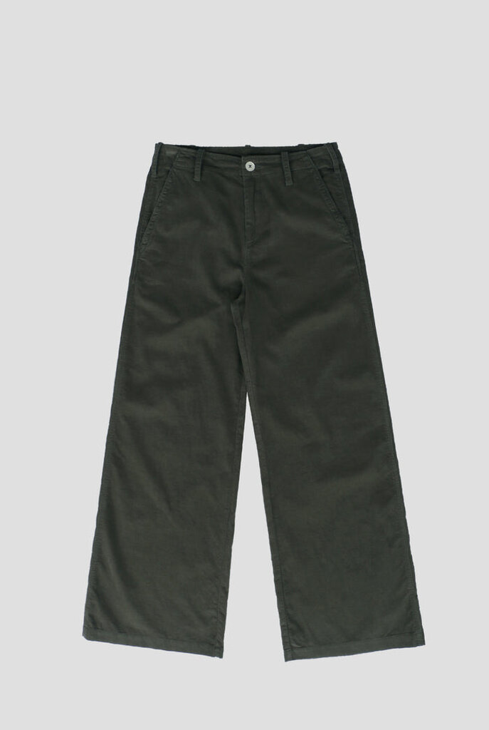 G1 WIDE LEG CORDUROY IN MATCHA