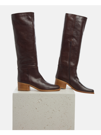 COCLICO ALTO BOOT IN CASTAGNO LEATHER