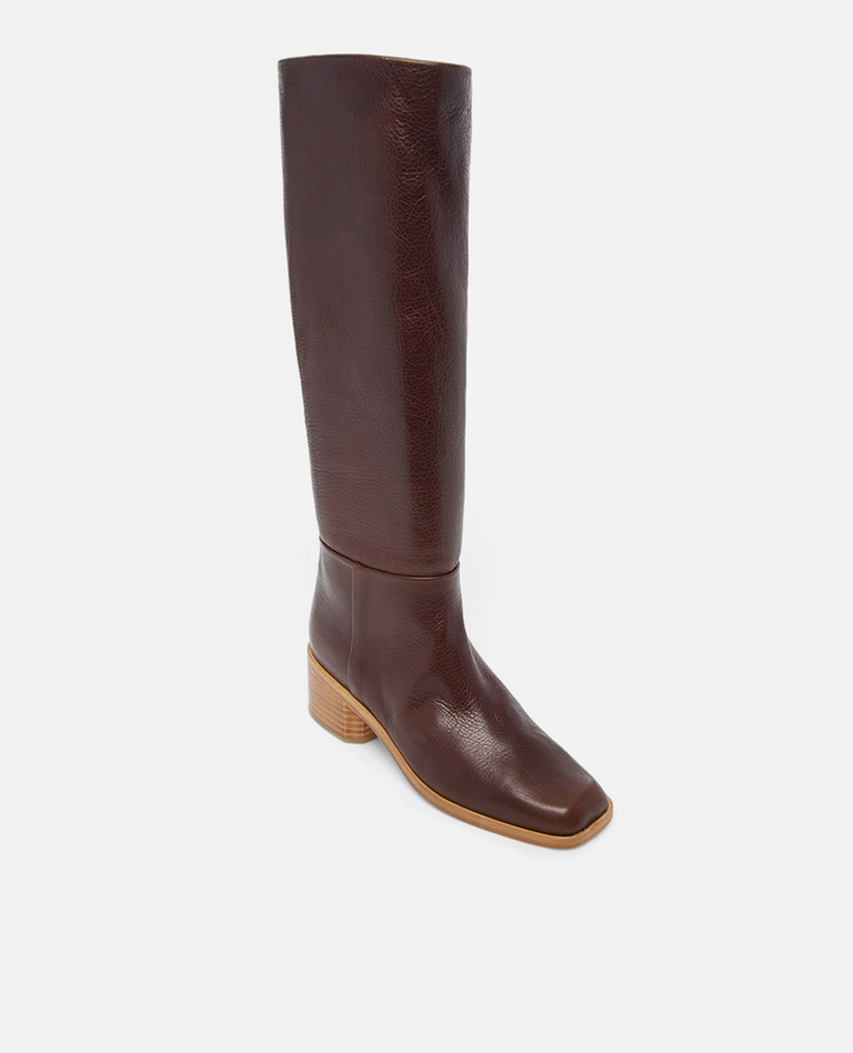 COCLICO ALTO BOOT IN CASTAGNO LEATHER