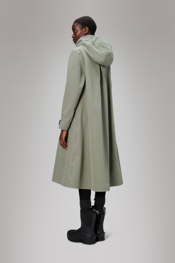 RAINS SUVA VISION SOFSHELL A-LINE W JACKET IN DRIFT