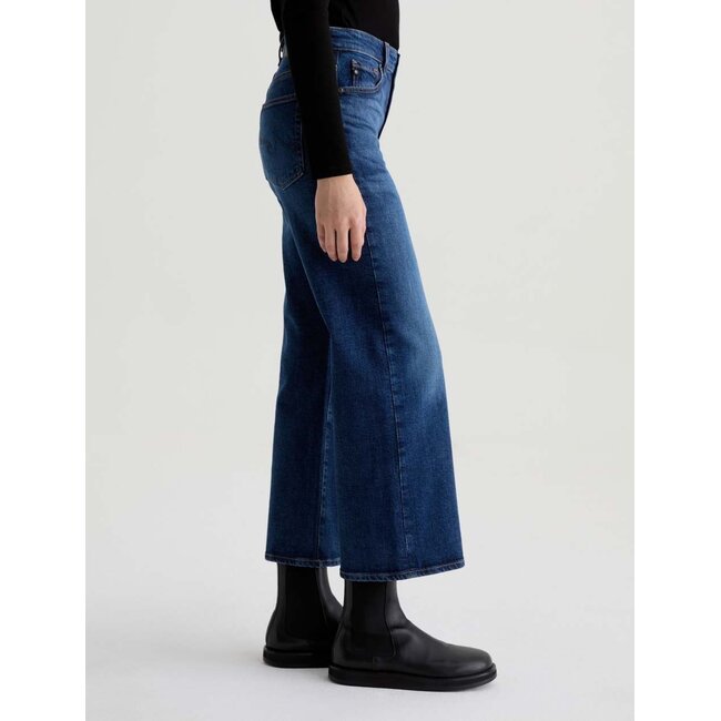 AG SAIGE WIDE LEG CROP IN VEILED