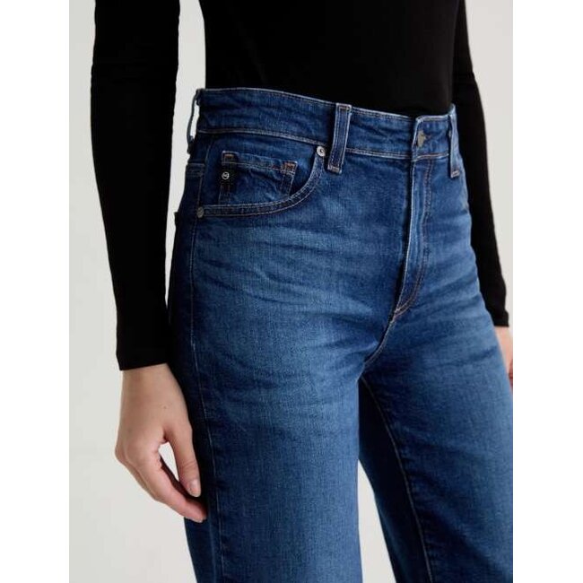 AG SAIGE WIDE LEG CROP IN VEILED