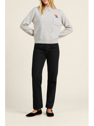 TROVATA OKSANA SWEATER IN GREY