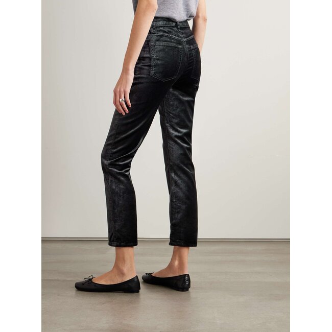 LE SLEEK STRAIGHT VELVETEEN IN GREEN SMOKE