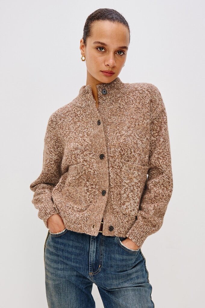 RAILS OLVERA CARDIGAN IN UMBER MARL