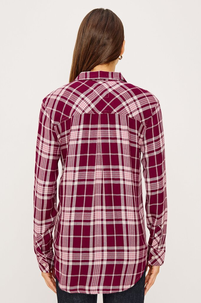 RAILS HUNTER PLAID SHIRT IN WINTERBERRY