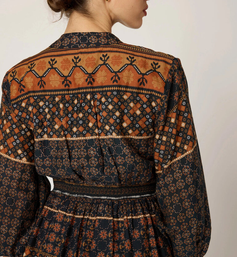 CLEOBELLA PRIYANKA MINI DRESS IN ZOCALO PRINT