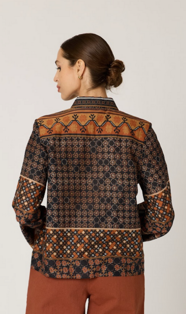 CLEOBELLA MOIRA BLOUSE IN ZOCALO