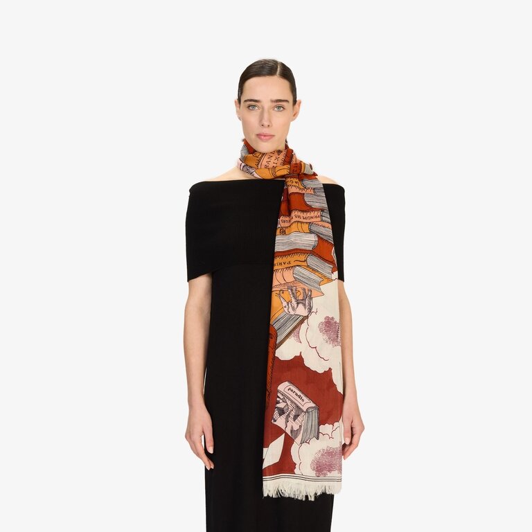 INOUITOOSH EDITIONS SCARF IN  AUTUMN