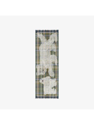 INOUITOOSH FREDDY SCARF IN KHAKI