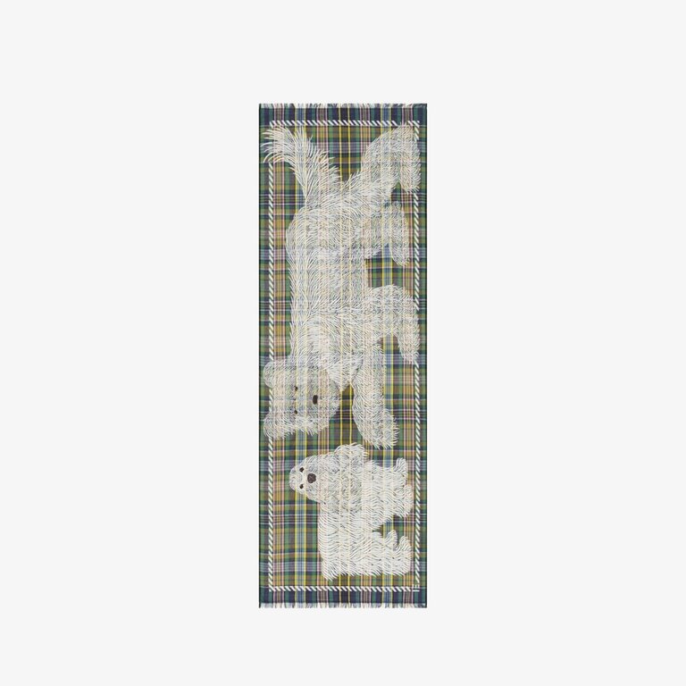 INOUITOOSH FREDDY SCARF IN KHAKI