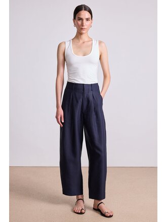 APIECE APART BARI CROP TROUSER IN MIDNIGHT