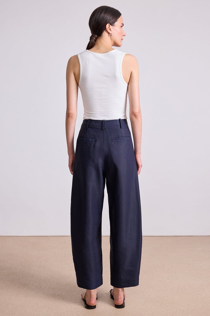 APIECE APART BARI CROP TROUSER IN MIDNIGHT