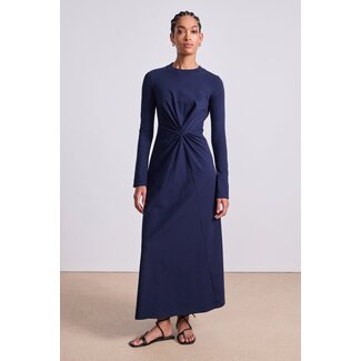 APIECE APART LONG SLEEVE VOLTA IN NAVY