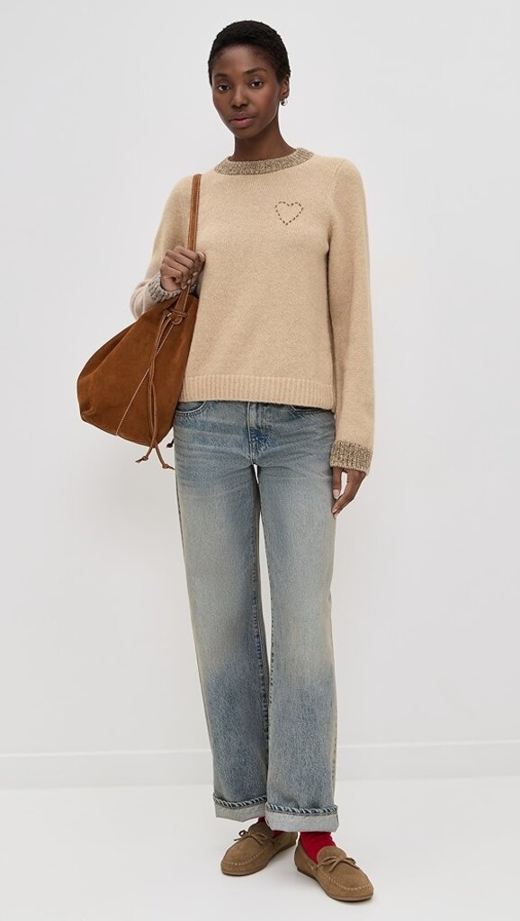 XIRENA VALENTIN SWEATER IN VANILLE