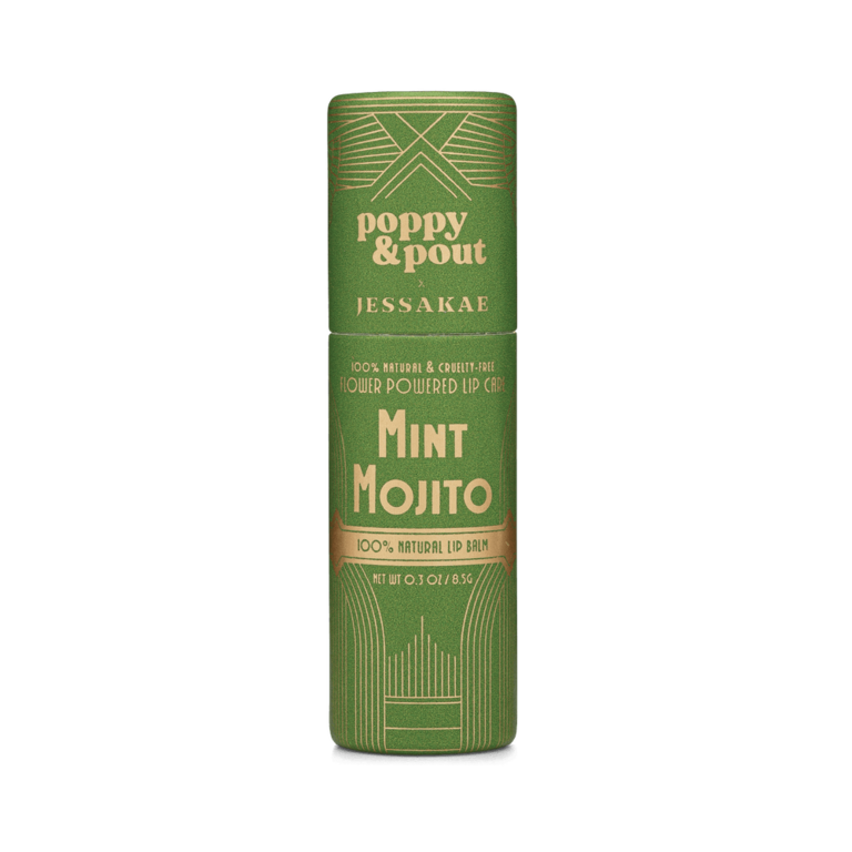 POPPY & POUT LIP BALM, MINT MOJITO