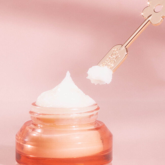 POPPY & POUT LIP CARE SPATULA, GOLD DAISY