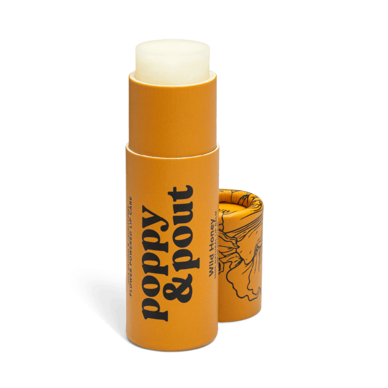 POPPY & POUT LIP BALM, WILD HONEY