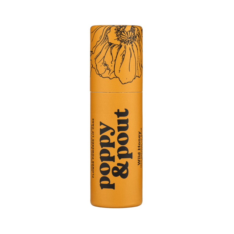 POPPY & POUT LIP BALM, WILD HONEY