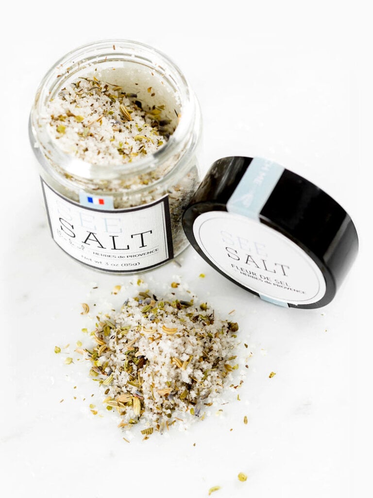 SEE SALT HERBES DE PROVENCE FLEUR DE SEL SEA SALT
