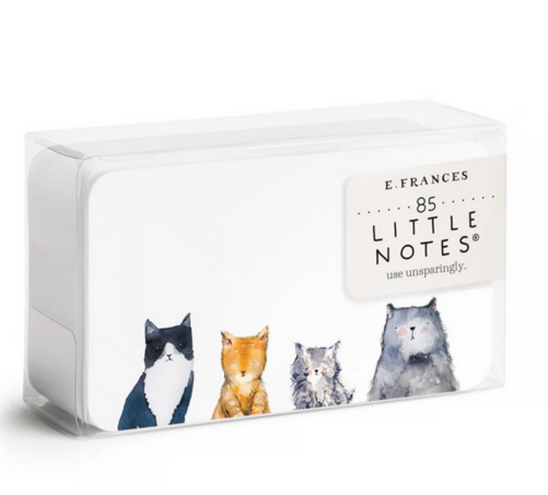E. FRANCES LITTLE NOTES DOG DAYS, PANDA HUG, CATS MEOW